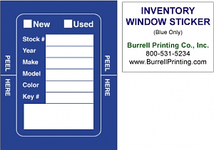 Larger image for Inventory Window Stickers