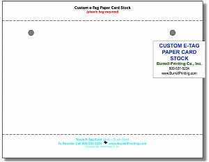 Larger image for Paper - eTag Custom Card Stock