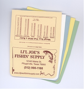 Burrell Printing Company, Inc. - Our Products - Fishing / Hunting - License  Wallets - Large