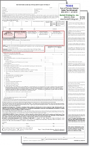 Larger image for Texas Motor Vehicle Installment Contract #24-4310