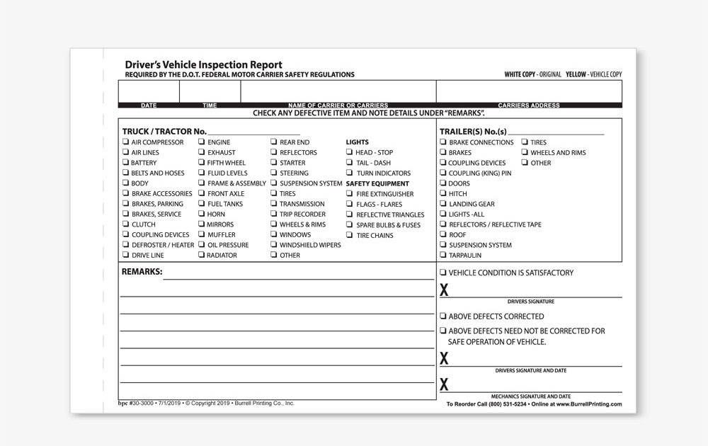 Driver Vehicle Examination Report Example Tumblr